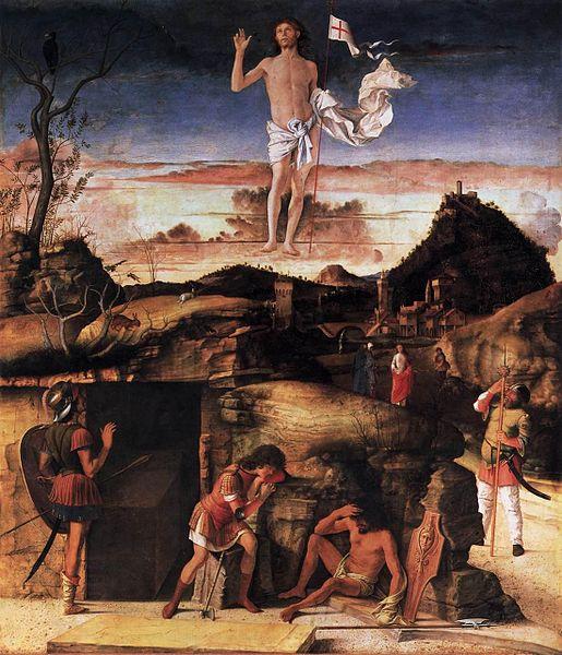 Giovanni Bellini Resurrection of Christ oil painting picture
